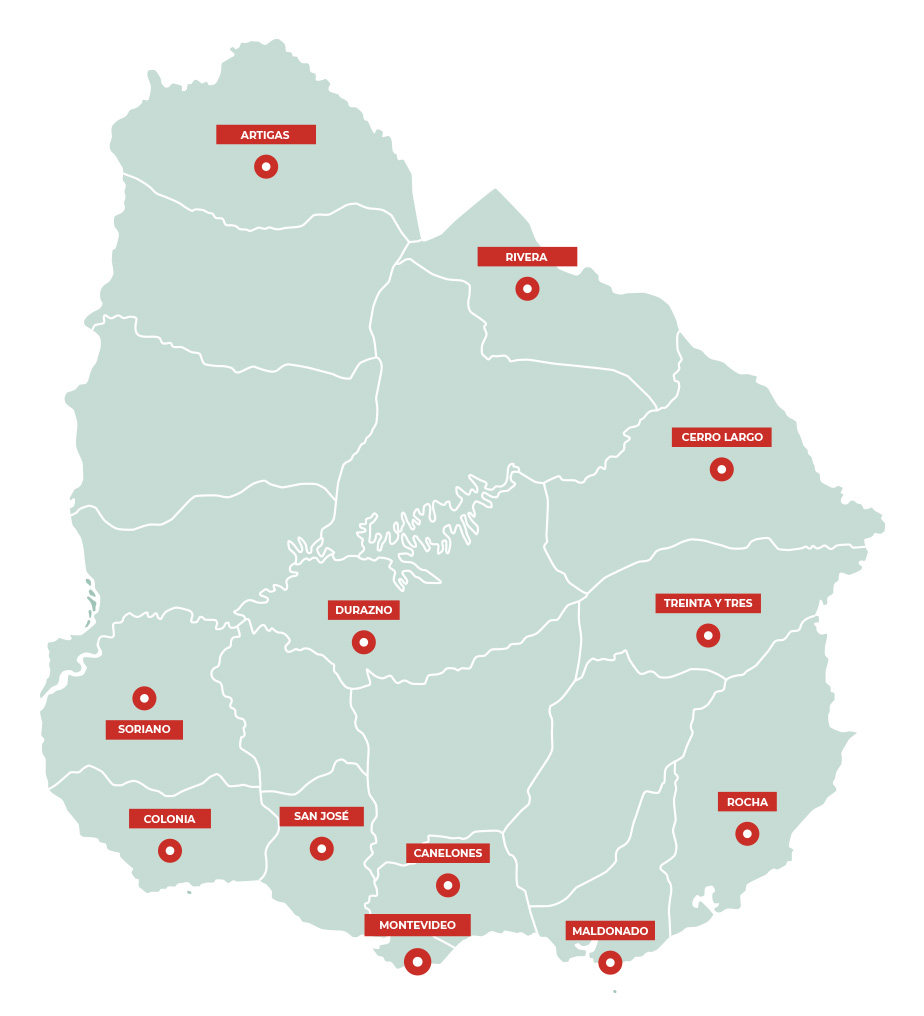 Mapa Voluntariado
